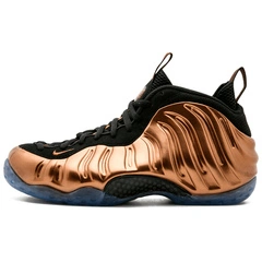 Баскетбольные кроссовки Nike Foamposite One Серебристые Унисекс, Размер: 37.5 | Китай.рф