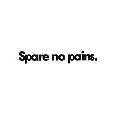 Каталог Spare no pains.