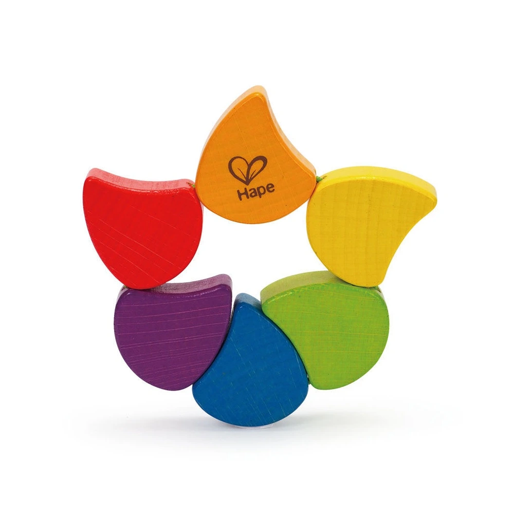 Hape Rainbow Flip-Flop: Деревянная игрушка для развития малышей, Характеристики: Музыка «Радуга флип» | Китай.рф