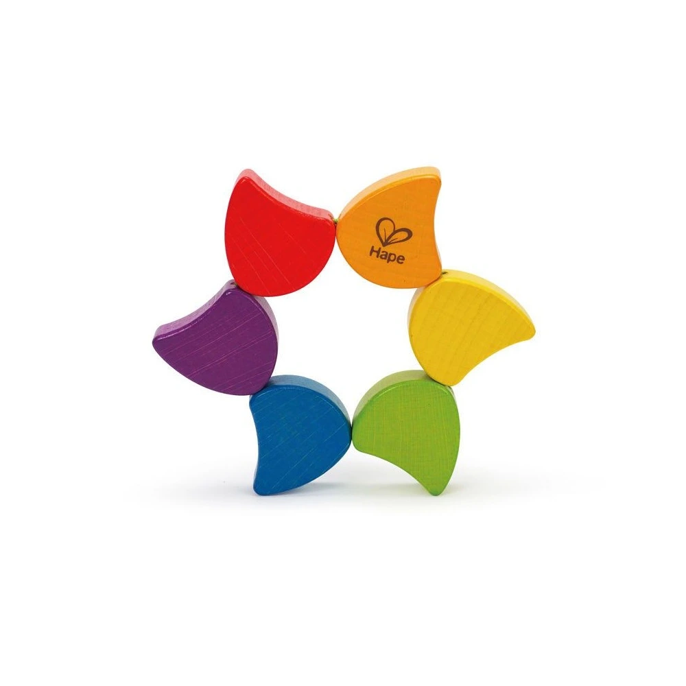 Hape Rainbow Flip-Flop: Деревянная игрушка для развития малышей, Характеристики: Музыка «Радуга флип» | Китай.рф