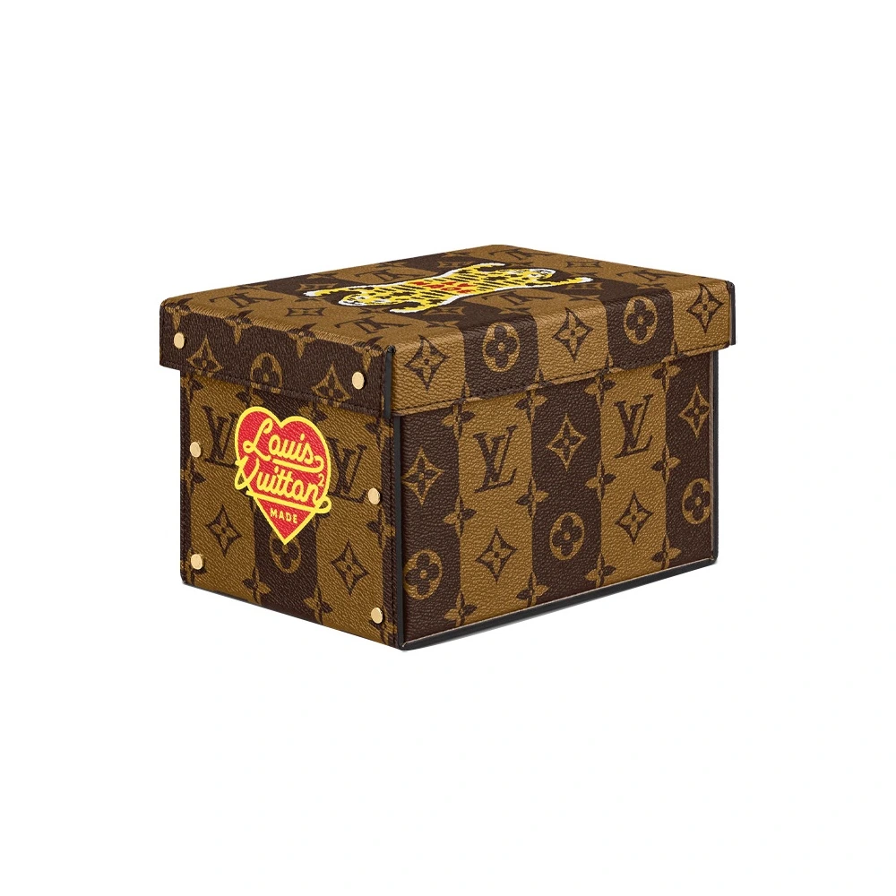 Органайзер LOUIS VUITTON x Nigo Monogram, Цвет: коричневый, Размер: 18.5 x 12.5 x 14.5cm | Китай.рф