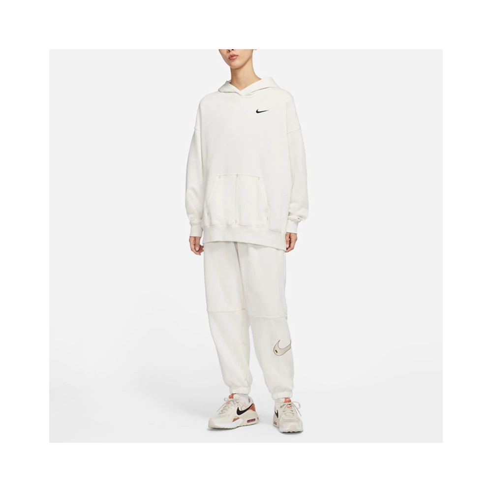 Nike Свитшот с вышитым логотипом, женский, белый, Цвет: Белый, Размер: XS | Китай.рф