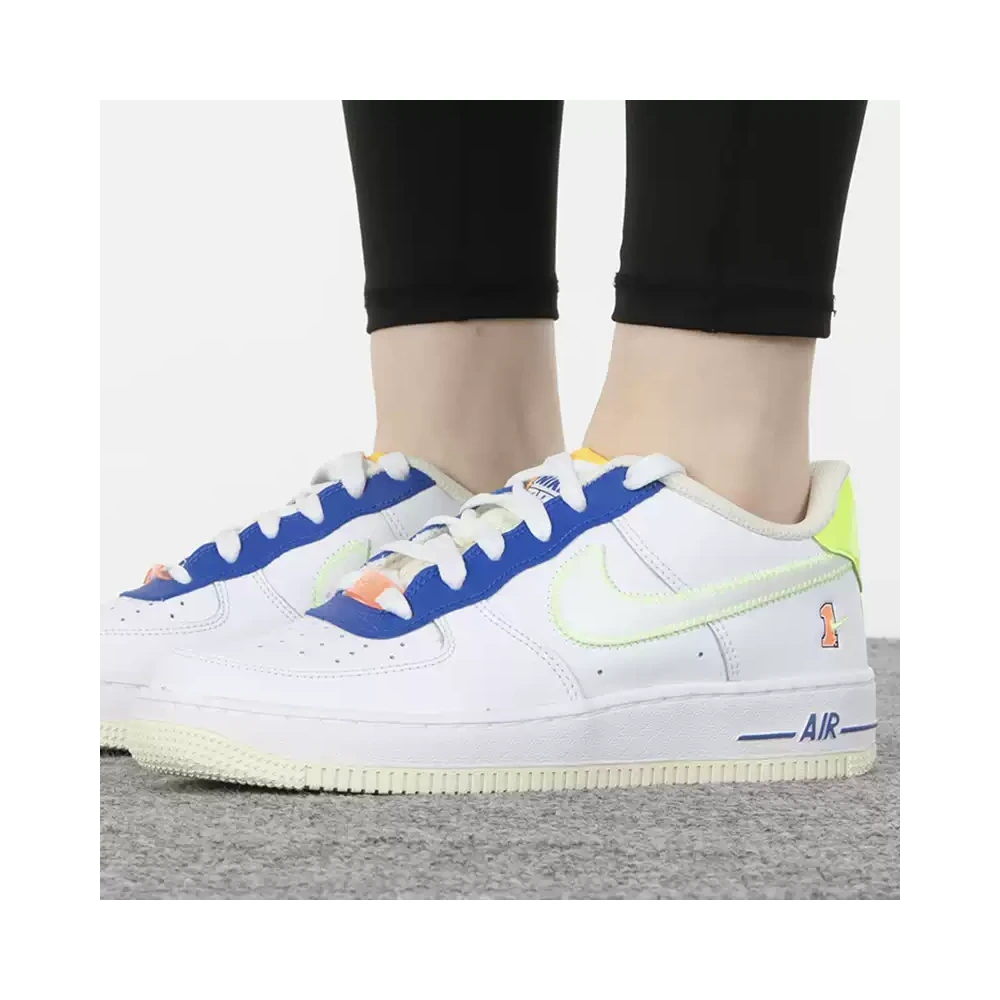 Nike Air Force 1: Детские кожаные кроссовки для активных подростков, Размер: 35.5 | Китай.рф