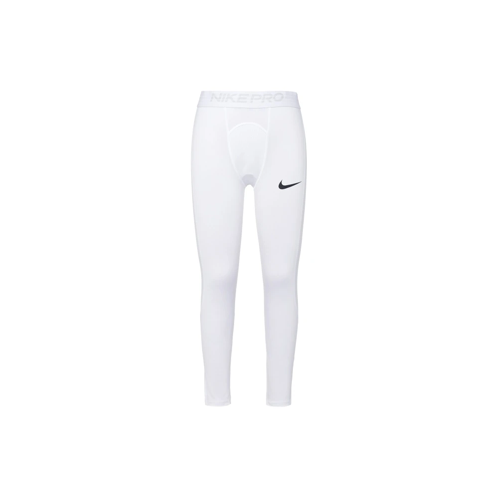 Мужские компрессионные спортивные штаны Nike (белые), Цвет: Белый, Размер: M | Китай.рф