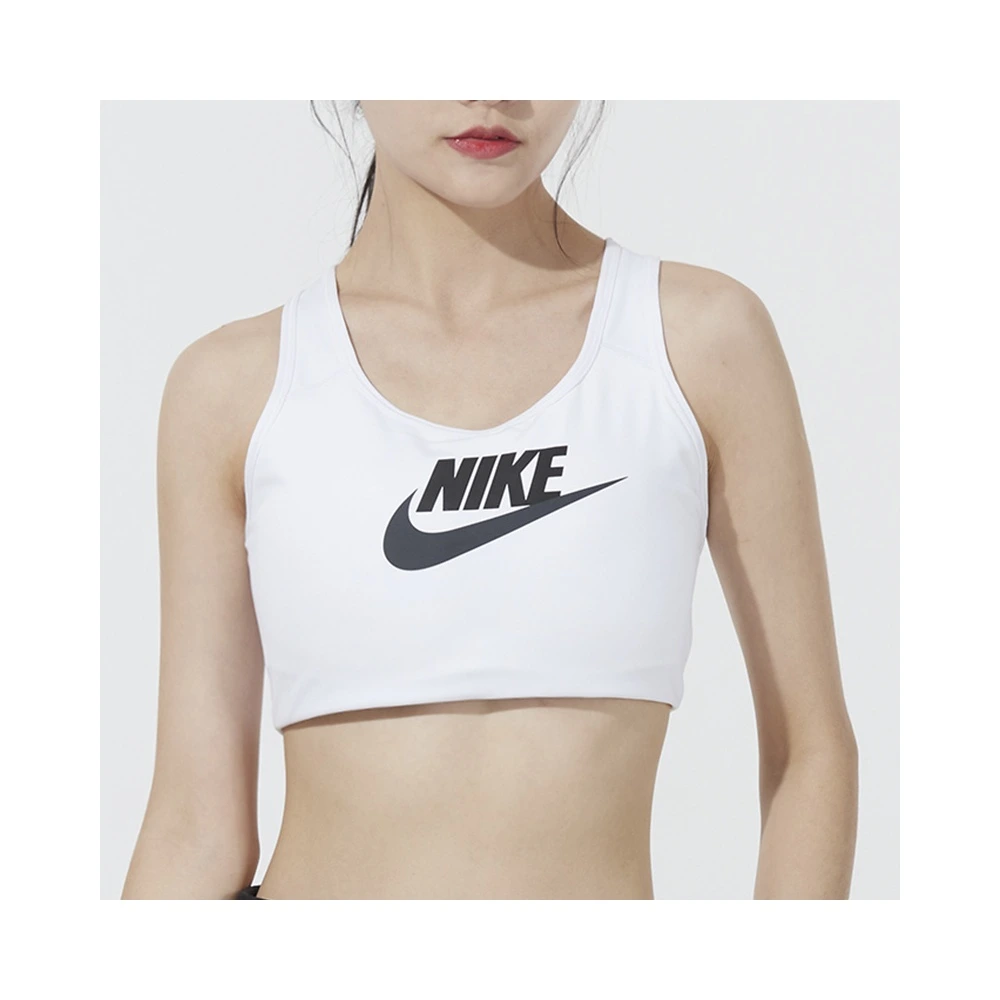 Белый тренировочный топ Nike с логотипом, Цвет: Белый, Размер: M | Китай.рф