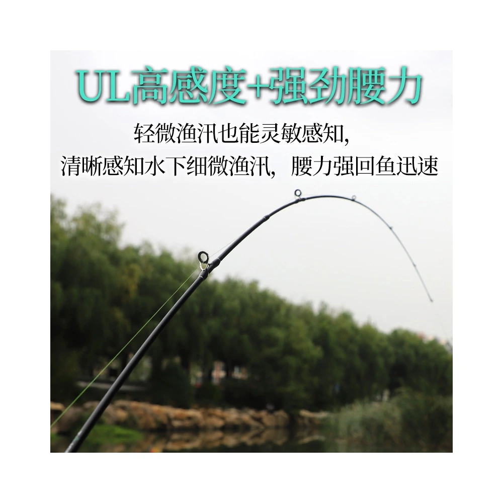 Ультралайт спиннинг Fishingfans для микроджига, Версия / модель: Слегка деформированная версия одинарной рукоятки пистолета., Размер: 1,53 м ул, быстрая регулировка | Китай.рф