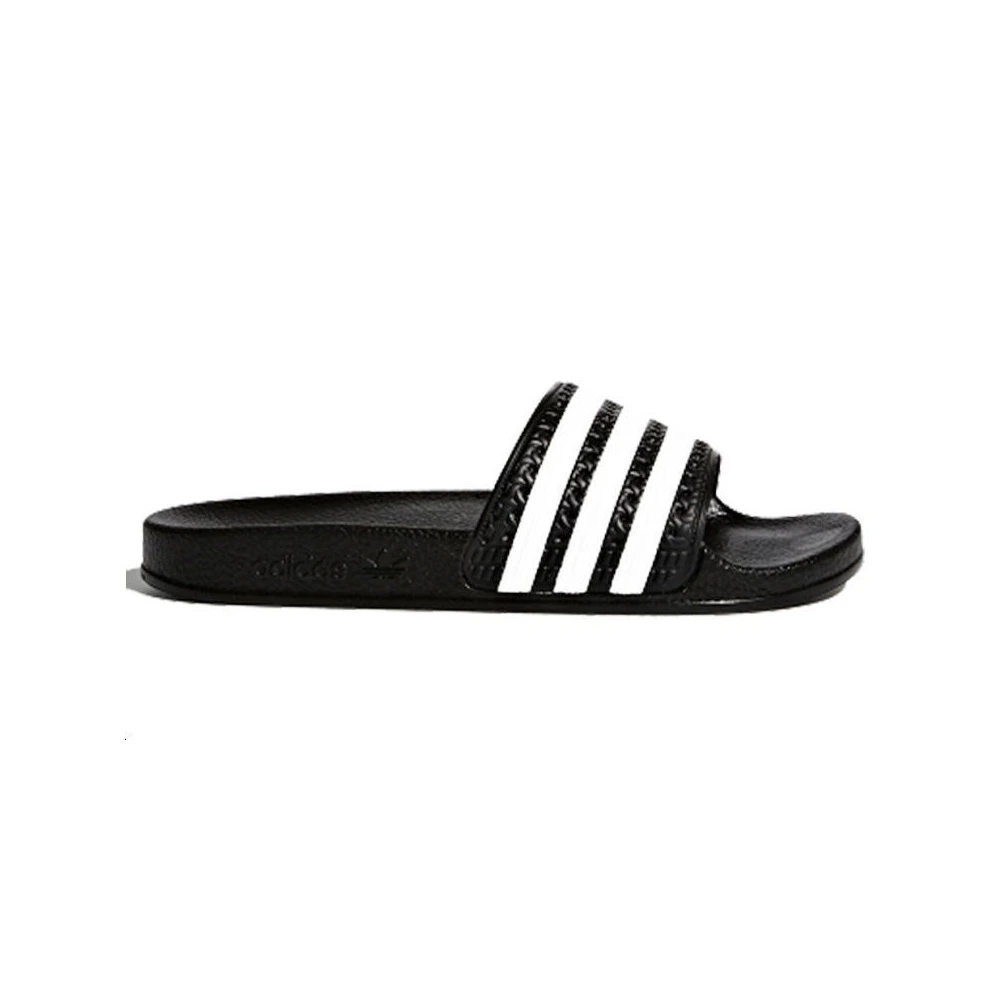 Детские черно-белые шлепанцы Adidas Originals, Размер: 35.5 | Китай.рф