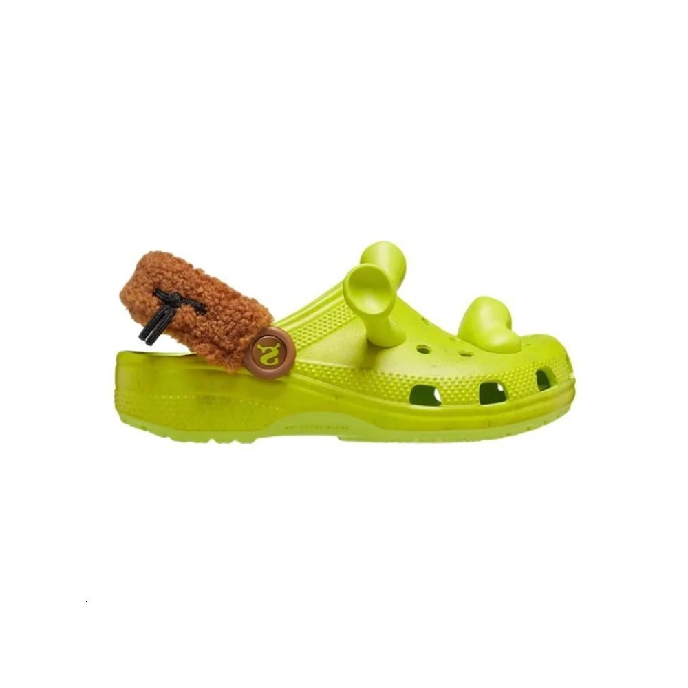 Детские шлепанцы Shrek x Crocs Classic Clog, Цвет: зеленый, Размер: 30-31 | Китай.рф