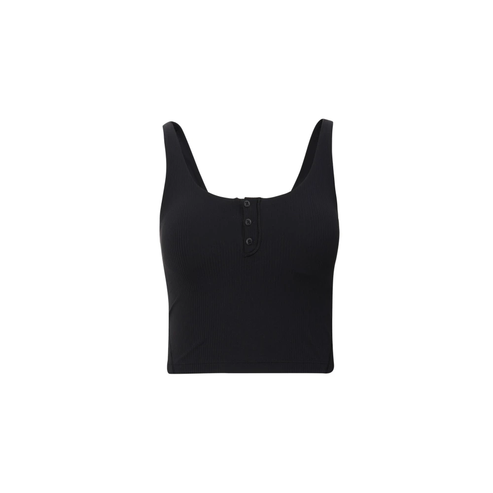 Топ lululemon Align™ с ребристым вырезом, Цвет: Черный, Размер: 2 | Китай.рф