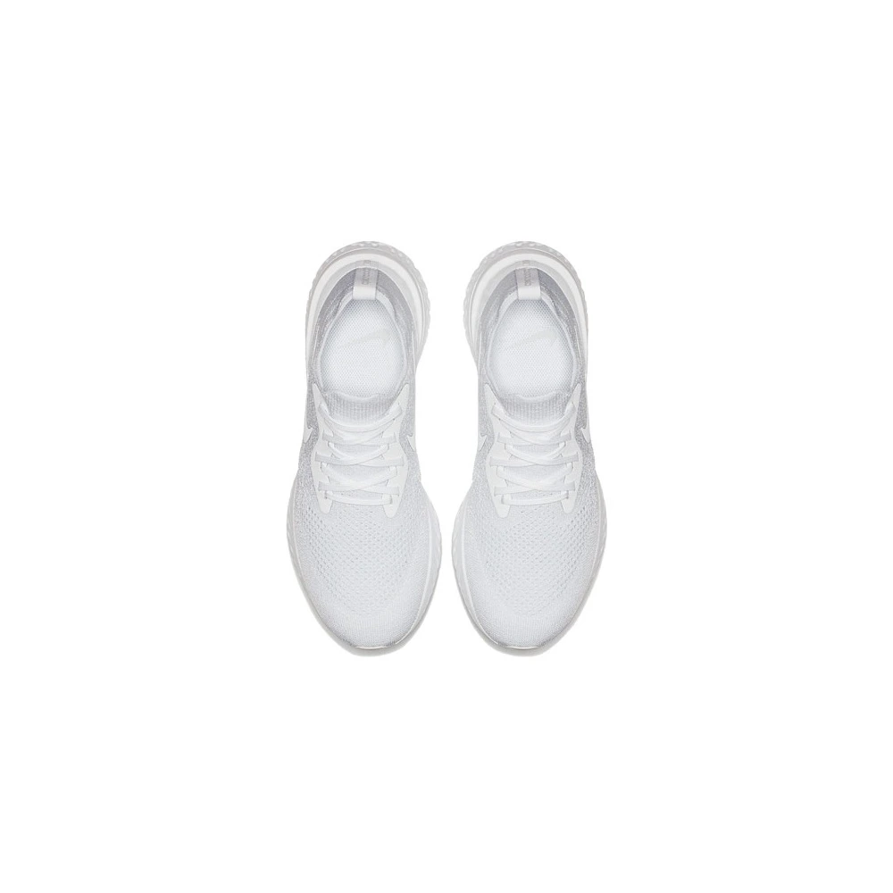 Nike Epic React Flyknit 1 Женские Кроссовки для Бега Белые, Размер: 36 | Китай.рф