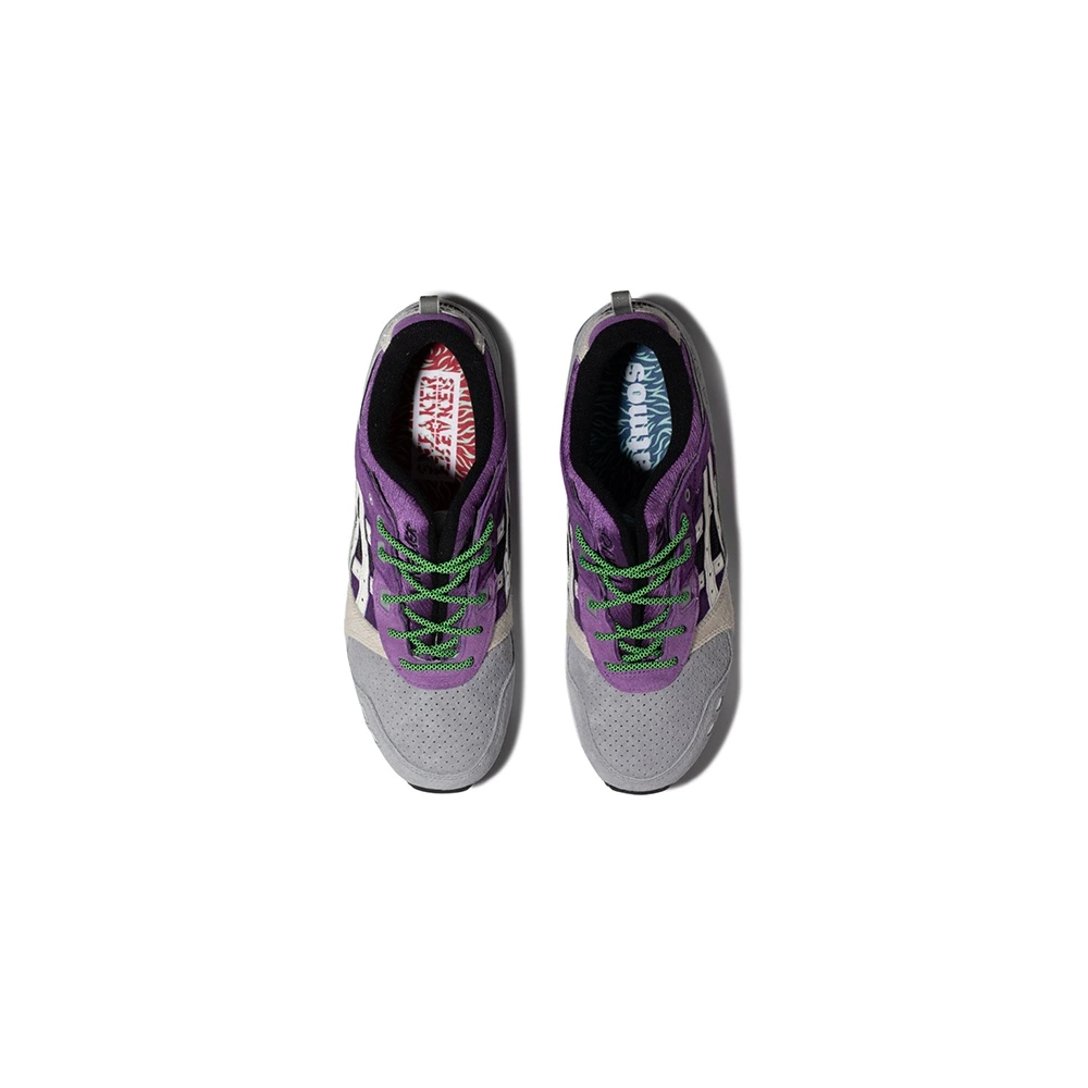 Asics Gel-Lyte 3 серо-фиолетовые кроссовки унисекс (коллаборация), Размер: 42.5 | Китай.рф