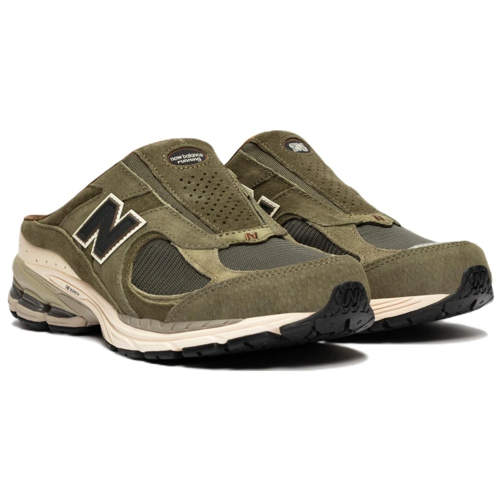 SNS x New Balance 2002RM Оливковые Тапочки для Дома Унисекс, Размер: 36, Издание: ширина D | Китай.рф