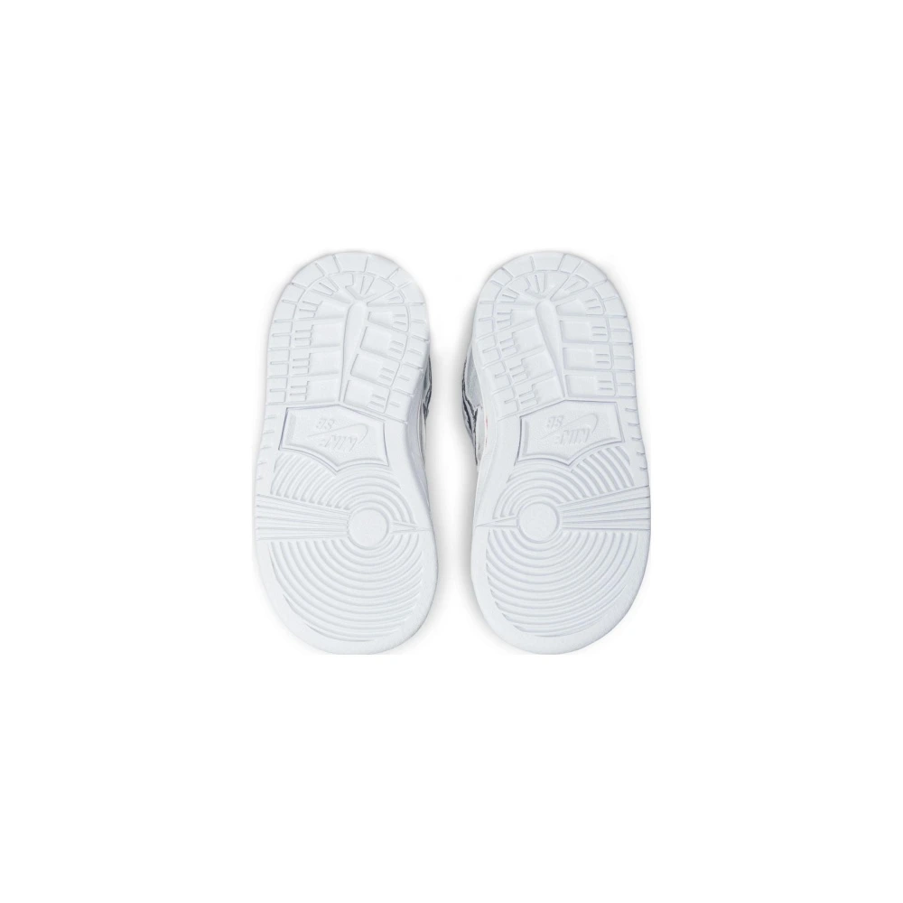 Детские кроссовки Oski x Nike Dunk SB акула серо-белые, Размер: 21 | Китай.рф