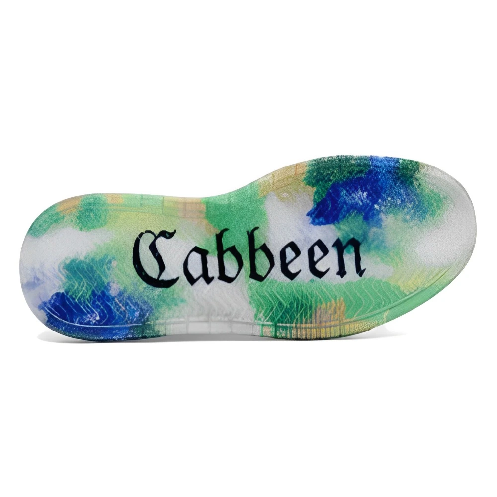 Cabbeen: Стильные бело-золотые кеды для мужчин, Цвет: белое золото, Размер: 38 | Китай.рф