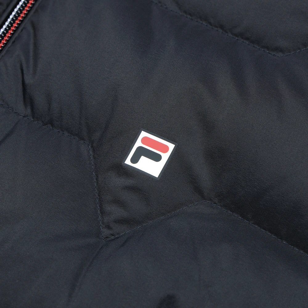 Куртка Fila утепленная с капюшоном, унисекс, синяя, Цвет: легендарный синий, Размер: S | Китай.рф