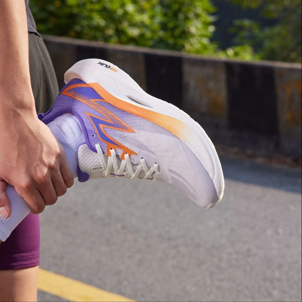 Кроссовки для бега 361° Flame 2ET Low top Unisex White Purple, Цвет: бело-фиолетовый, Размер: 36, Издание: С оригинальной коробкой для обуви | Китай.рф