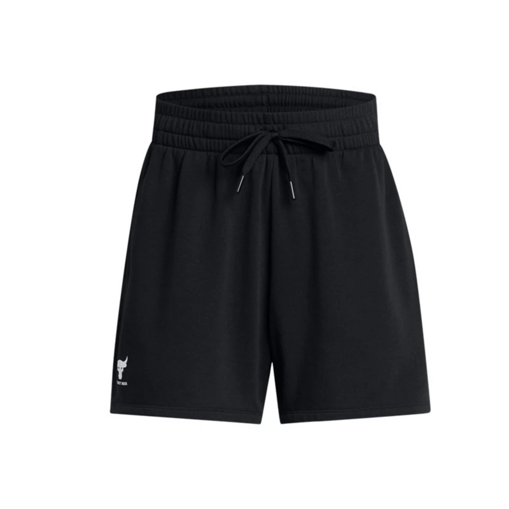 Шорты Under Armour Project Rock Casual Women's Black, Цвет: черный, Размер: XS | Китай.рф