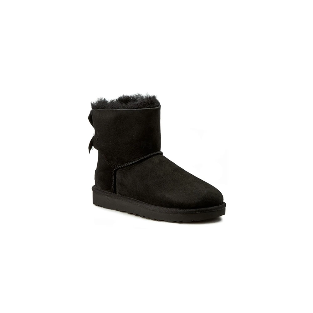 Женские ботильоны UGG Bailey с бантом, короткие, черные, Размер: 38 | Китай.рф