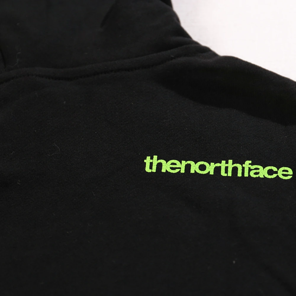 Худи The North Face с принтом 'Альпы' унисекс черное, Цвет: черный, Размер: S | Китай.рф