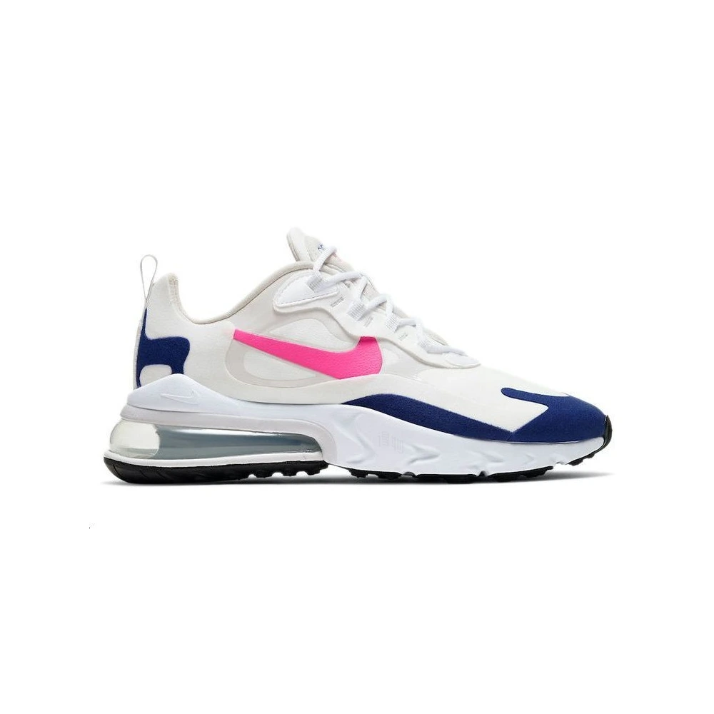 Унисекс кроссовки Nike Air Max 270 React бело-розово-голубые, Размер: 40.5 | Китай.рф