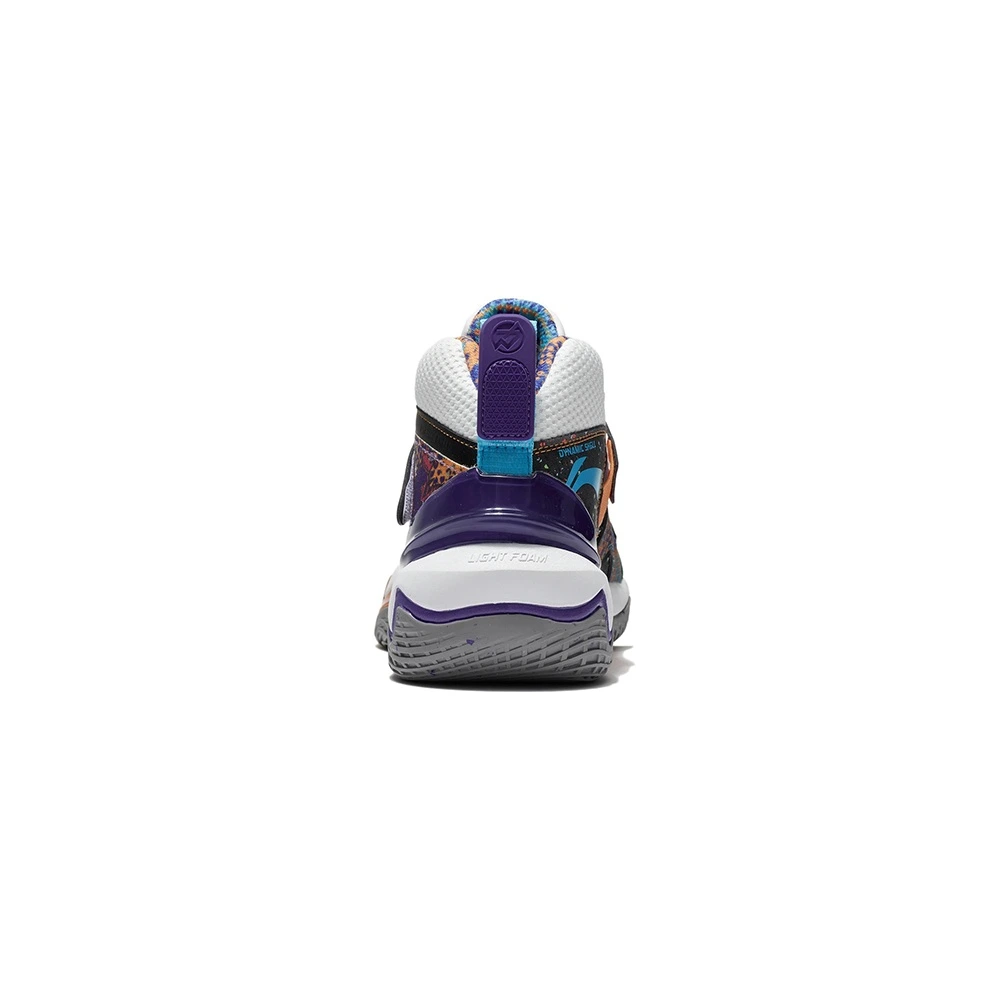 Детские баскетбольные кроссовки Li-Ning Pioneer Premium 2.0 бело-черно-оранжевые, Размер: 38 | Китай.рф