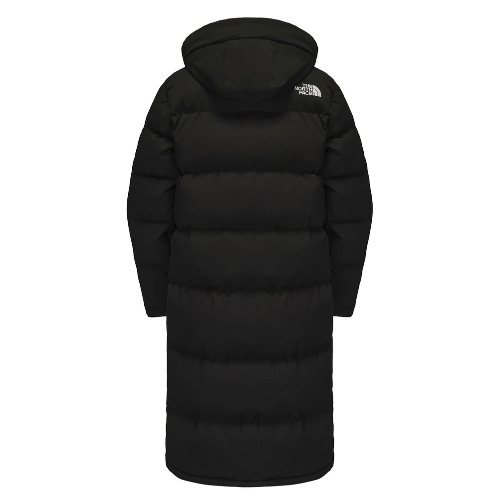The North Face FW24 Пуховик унисекс с капюшоном, Цвет: черный, Размер: XXS | Китай.рф