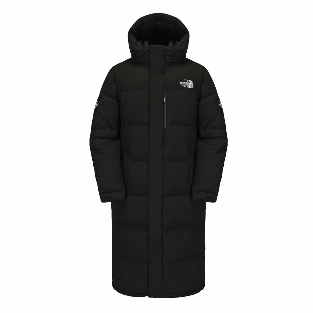 The North Face FW24 Пуховик унисекс с капюшоном, Цвет: черный, Размер: XXS | Китай.рф