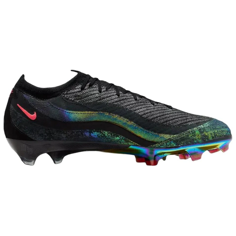 Футбольные бутсы Nike Mercurial Vapor 16 Elite Solar Red для искусственного газона Унисекс Черные, Цвет: Черный/зеленый/красный, Размер: 39 | Китай.рф