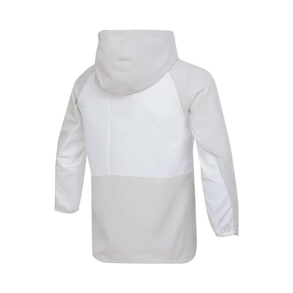 Nike Jacket SS25 модная комфортная детская куртка с капюшоном, Цвет: белый/серый, Размер: S | Китай.рф