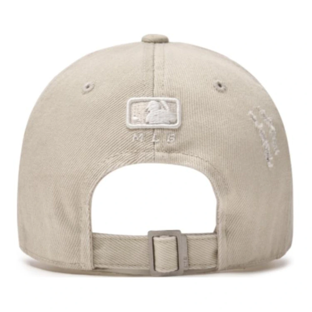 Кепка MLB Cotton Baseball Unisex Ecru, Стиль: молочный, Размер: F, Подарочная упаковка: Без упаковки | Китай.рф