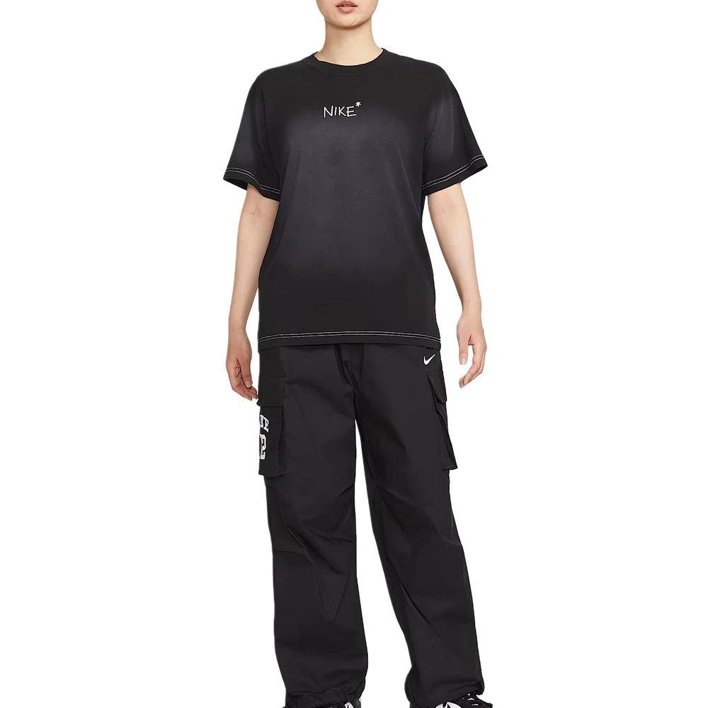 Футболка Nike Sportswear, женская, Цвет: черный, Размер: XS | Китай.рф
