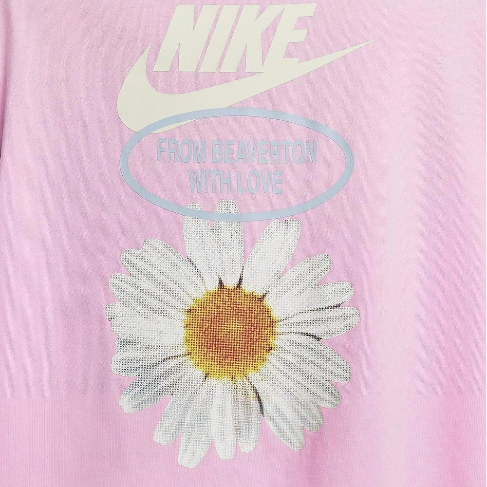 Футболка Nike Sportswear Rise Pink, Цвет: Розовый «Восход», Размер: XS | Китай.рф