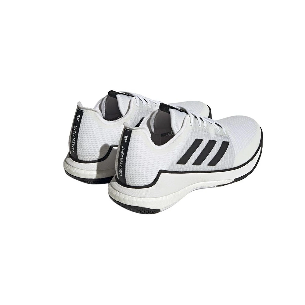 Волейбольные кроссовки adidas Crazyflight с защитой от скольжения, унисекс, черно-белые, Размер: 40⅔ | Китай.рф