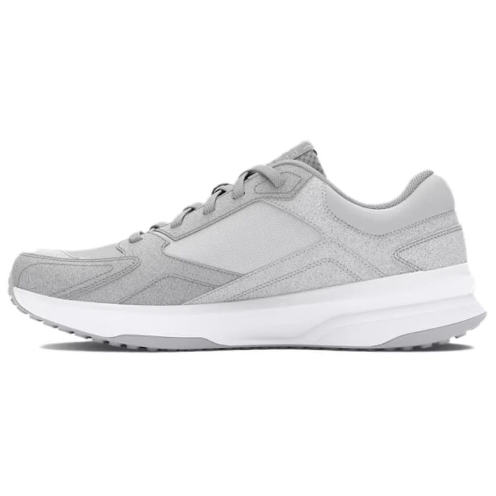 Мужские тренировочные кроссовки Under Armour Edge серые, Цвет: модерн-грей/пик-уайт/касл-стоун, Размер: 40.5 | Китай.рф