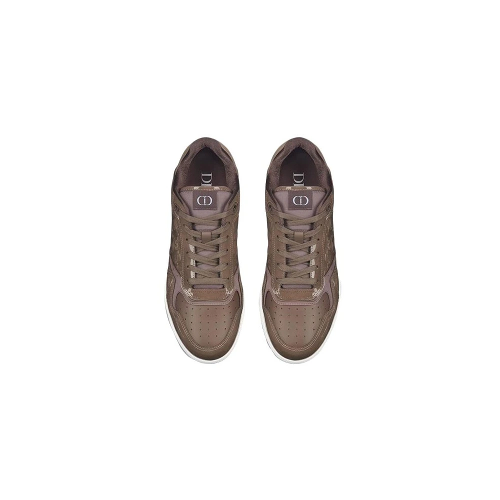 Кроссовки для скейтборда DIOR B27 Low top мужские коричнево-белые, Цвет: Коричневый и белый, Издание: обычная версия, с оригинальной коробкой, Размер: 41 | Китай.рф