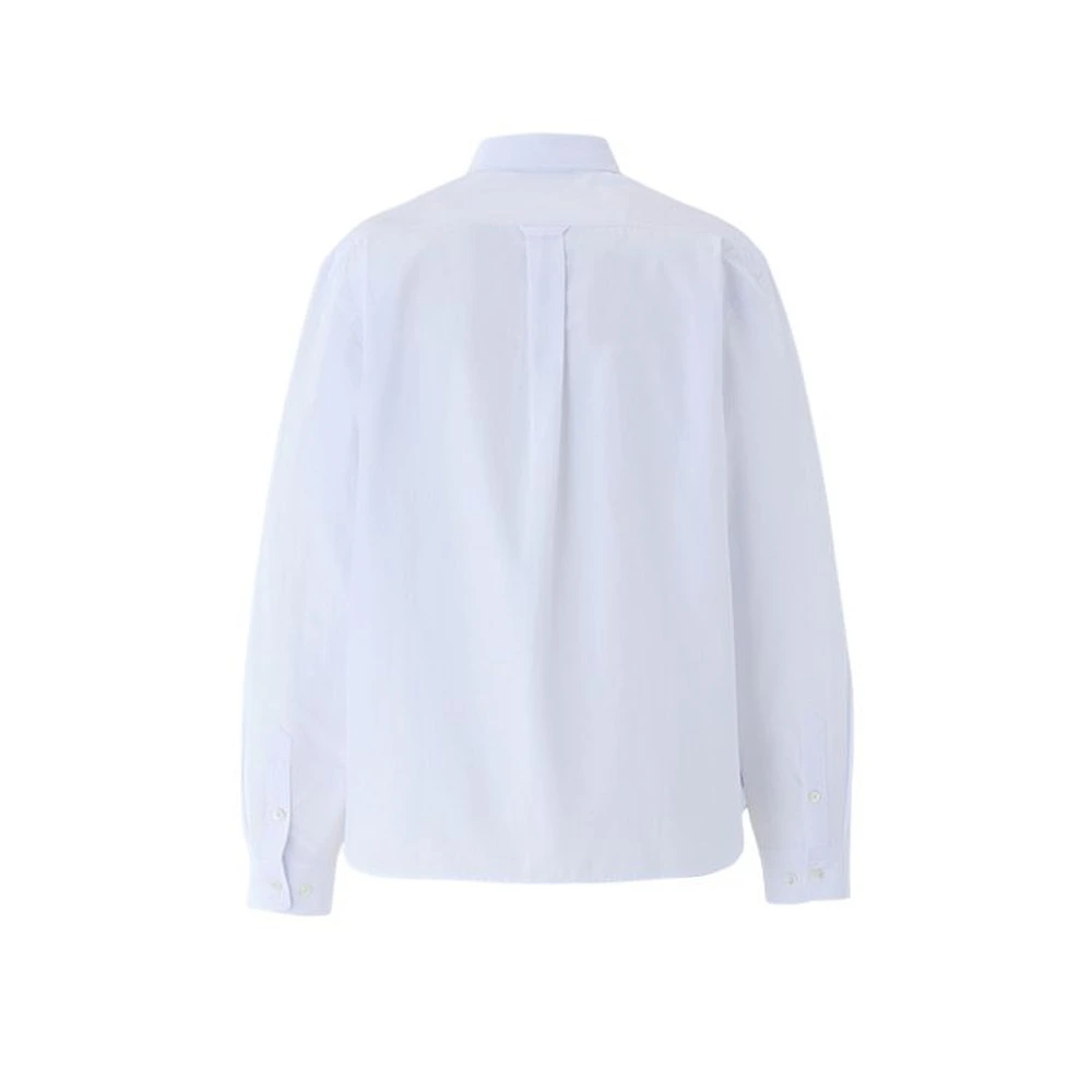 Рубашка Onitsuka Tiger SHIRT, белая, унисекс, Цвет: Белый, Размер: M | Китай.рф