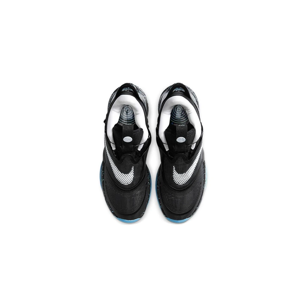 Nike Adapt BB 2.0 GC Кроссовки мужские, черно-бело-синие, Размер: 40.5 | Китай.рф