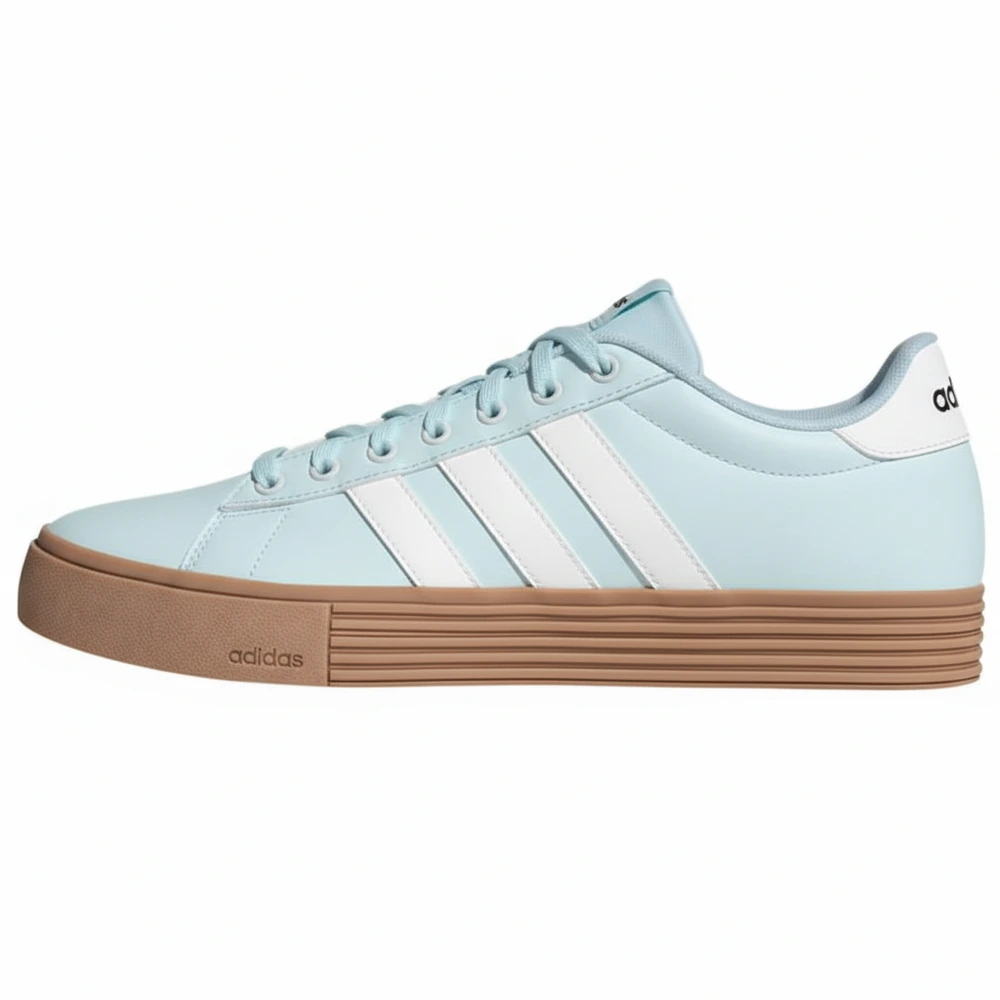 Кеды для скейтборда Adidas Daily 4.0 из синтетической кожи Низкие Сине-белые KH5747, Цвет: сине-белый, Размер: 36 | Китай.рф