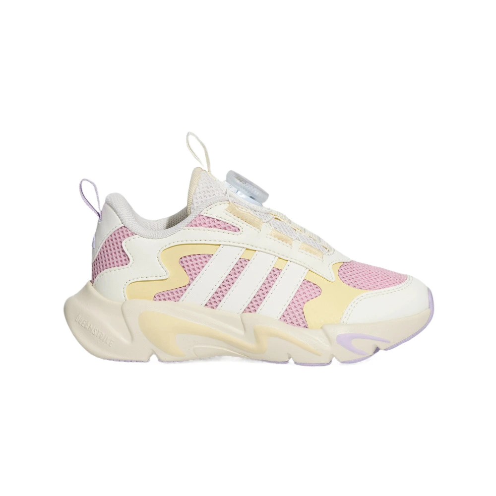 Детские кроссовки Adidas Sportswear PLAYFLEX с мягкой подошвой, Цвет: светло-фиолетовый/нефритово-белый/теплый ванильный, Размер: 28 | Китай.рф