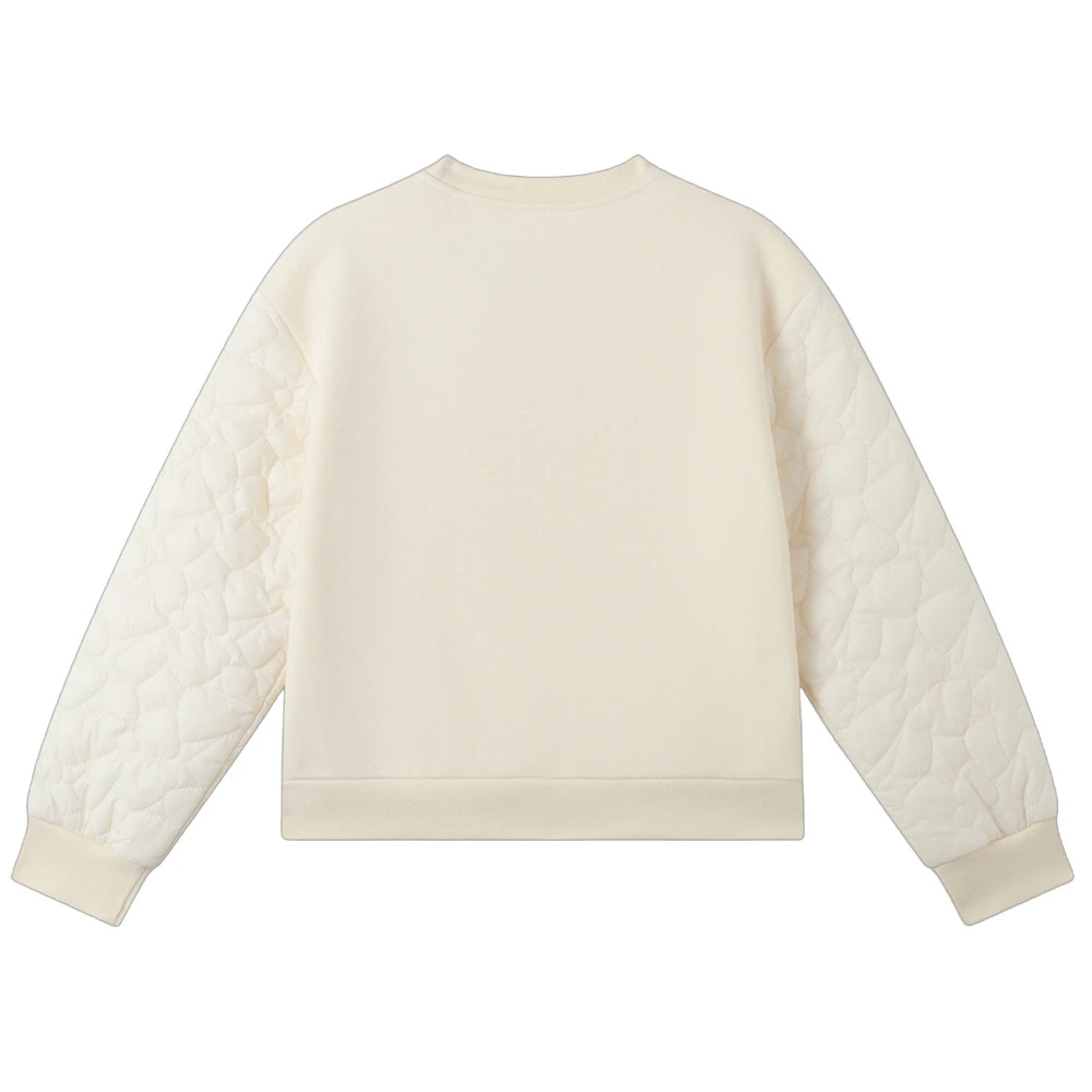 Толстовка GAP Kids Crew Neck Moderate, Цвет: слоновая кость белая, Размер: 110 см (4-5 лет) | Китай.рф