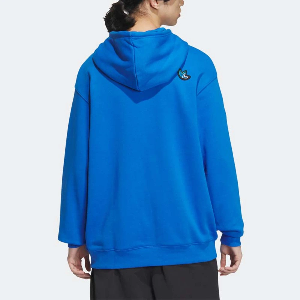 Худи adidas Originals с сердечком унисекс синее, Цвет: синий, Размер: S | Китай.рф