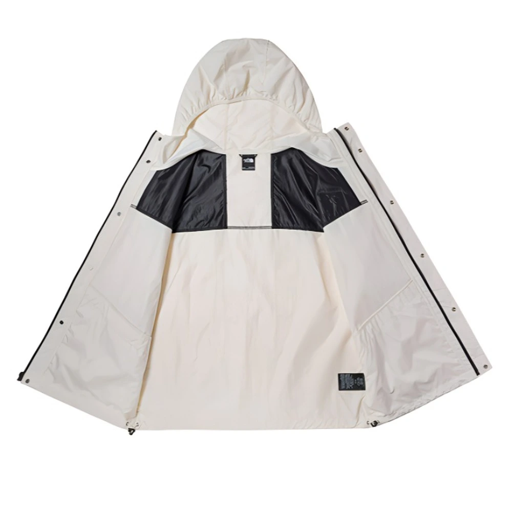 Ветровка The North Face с капюшоном, мужская, Цвет: молочный, Размер: M | Китай.рф