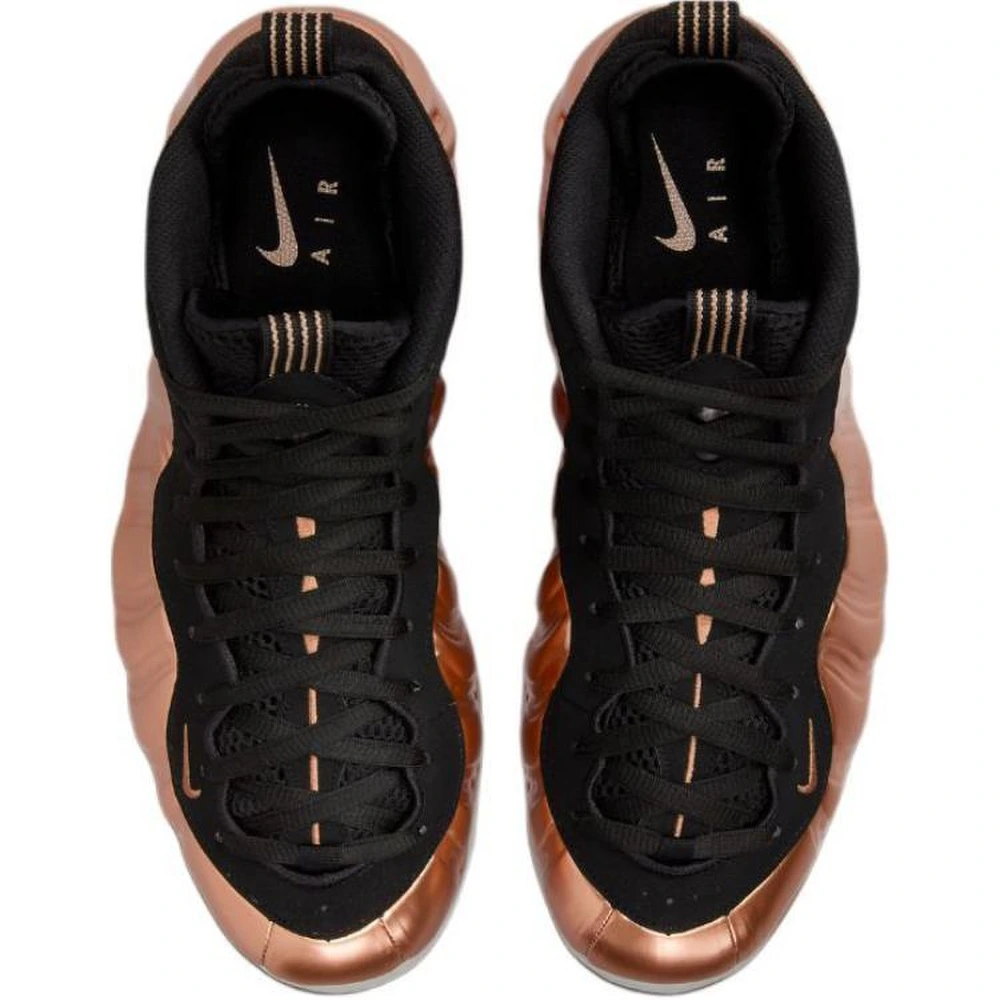 Баскетбольные кроссовки Nike Foamposite One Copper Unisex, Цвет: медный/чёрный, Размер: 35.5 | Китай.рф