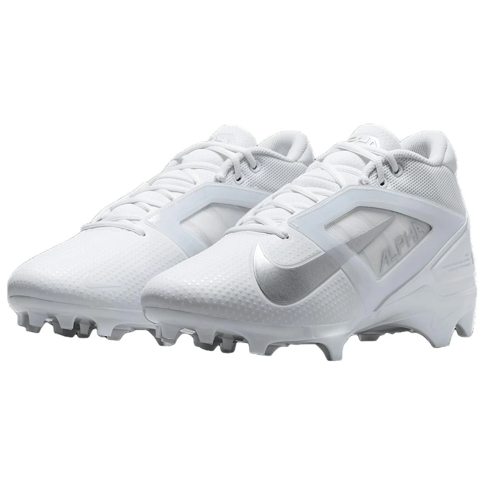 Футбольные бутсы Nike Alpha Menace 4 Pro White Metallic Silver, Цвет: Белый/металлик серебристый, Размер: 44 | Китай.рф