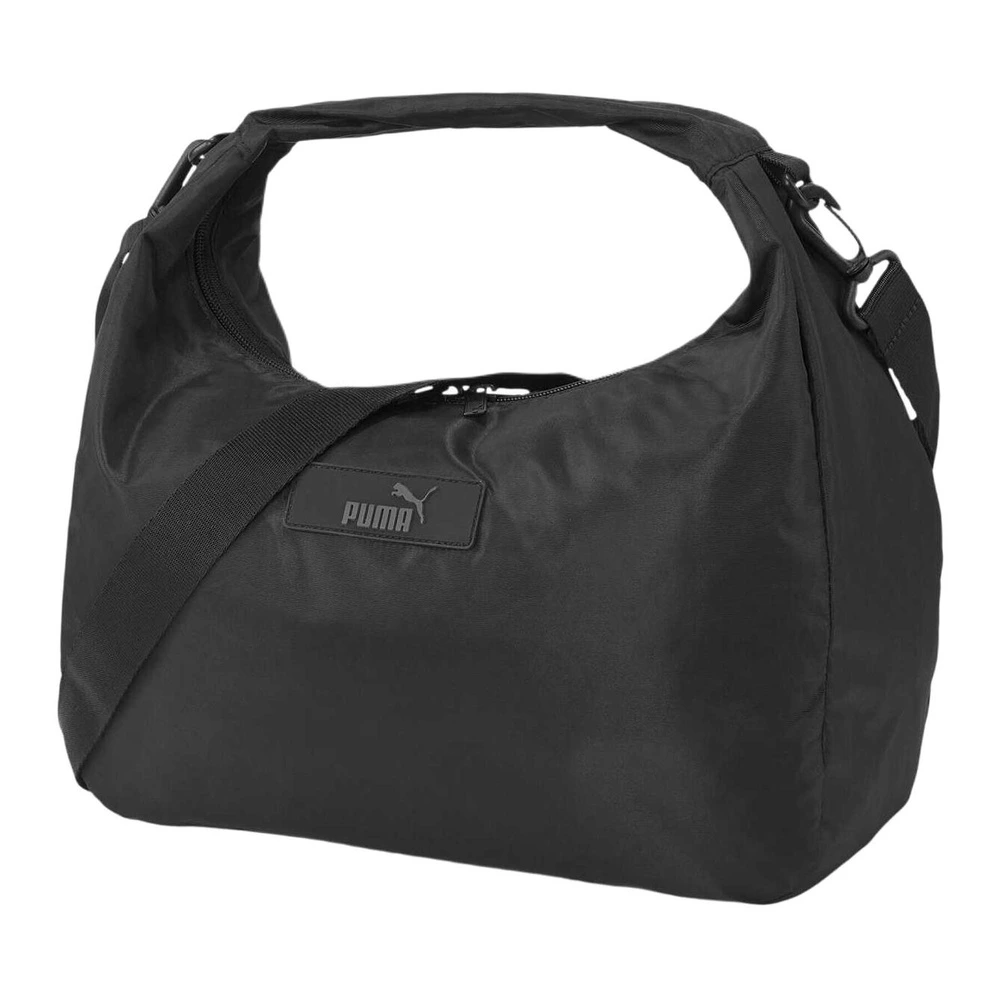 Сумка PUMA Core Pop Hobo Bag черная женская, Цвет: черный | Китай.рф