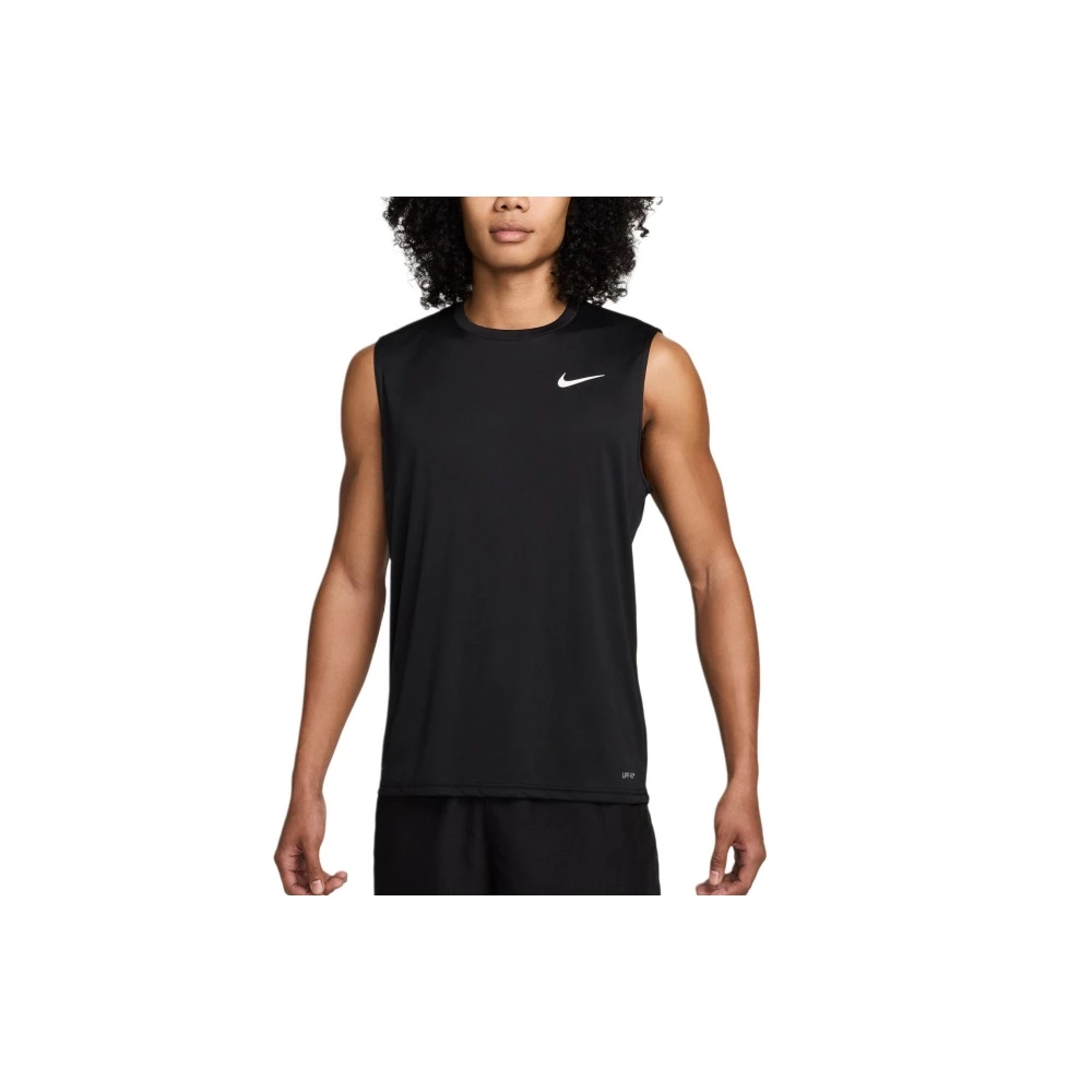 Nike SWIM ESSENTIAL Безрукавка мужская черно-белая, Цвет: черный/белый, Размер: S | Китай.рф