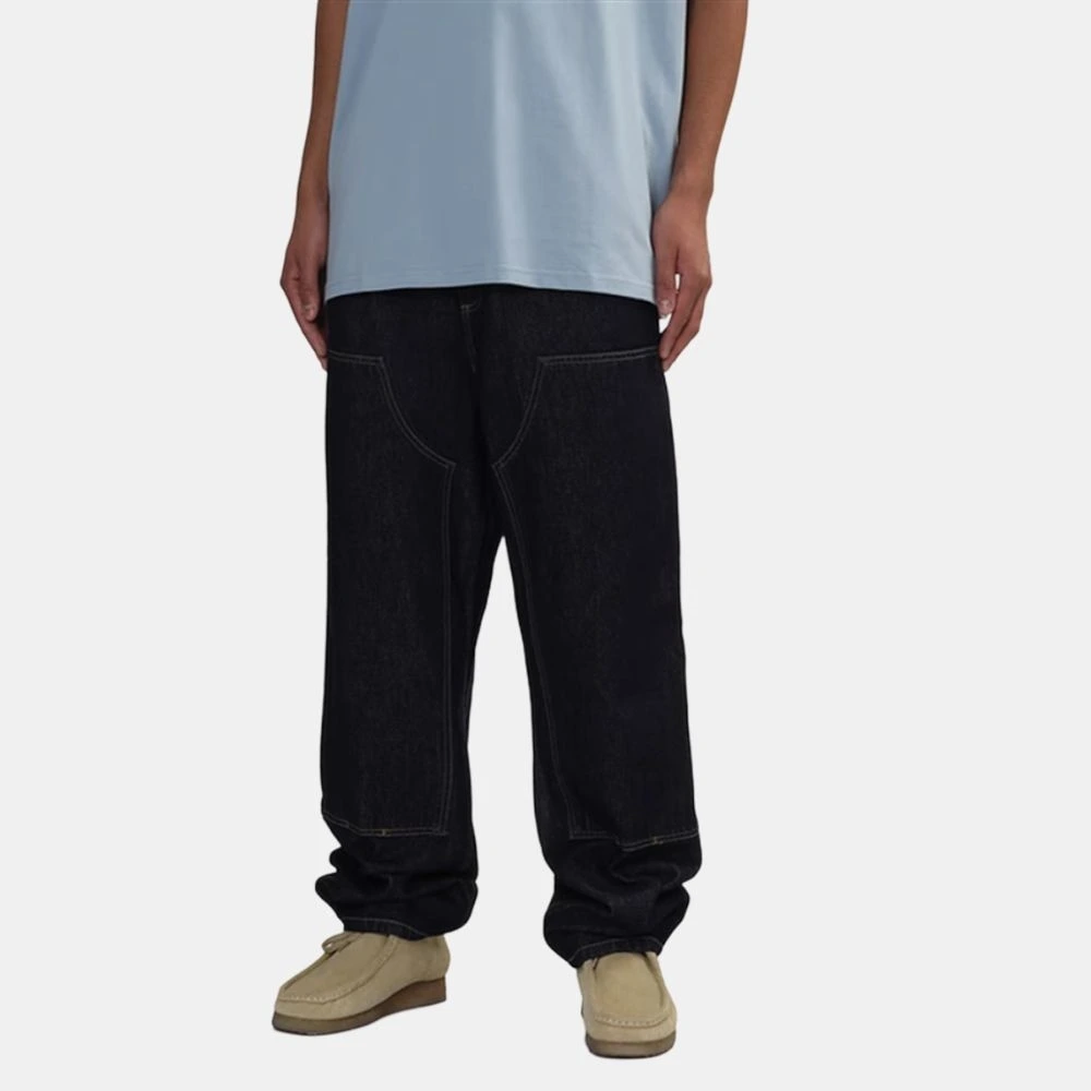 Мужские джинсы Carhartt WIP Double Knee Jeans, синие, Цвет: Выцветший синий, Размер: 28 | Китай.рф
