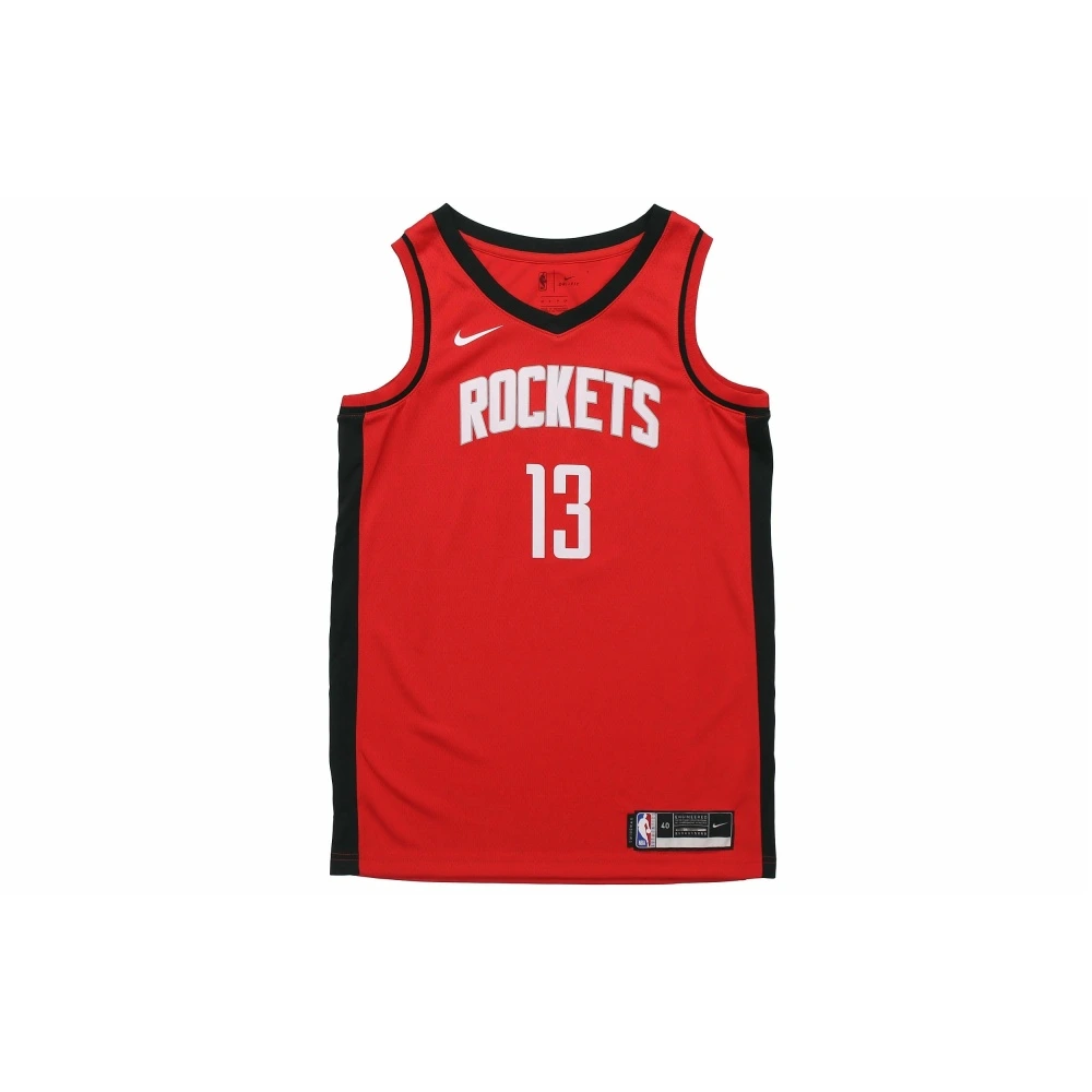 Майка Nike NBA Джеймс Харден Хьюстон Рокетс фанатская версия красная, Цвет: красный, Размер: S | Китай.рф