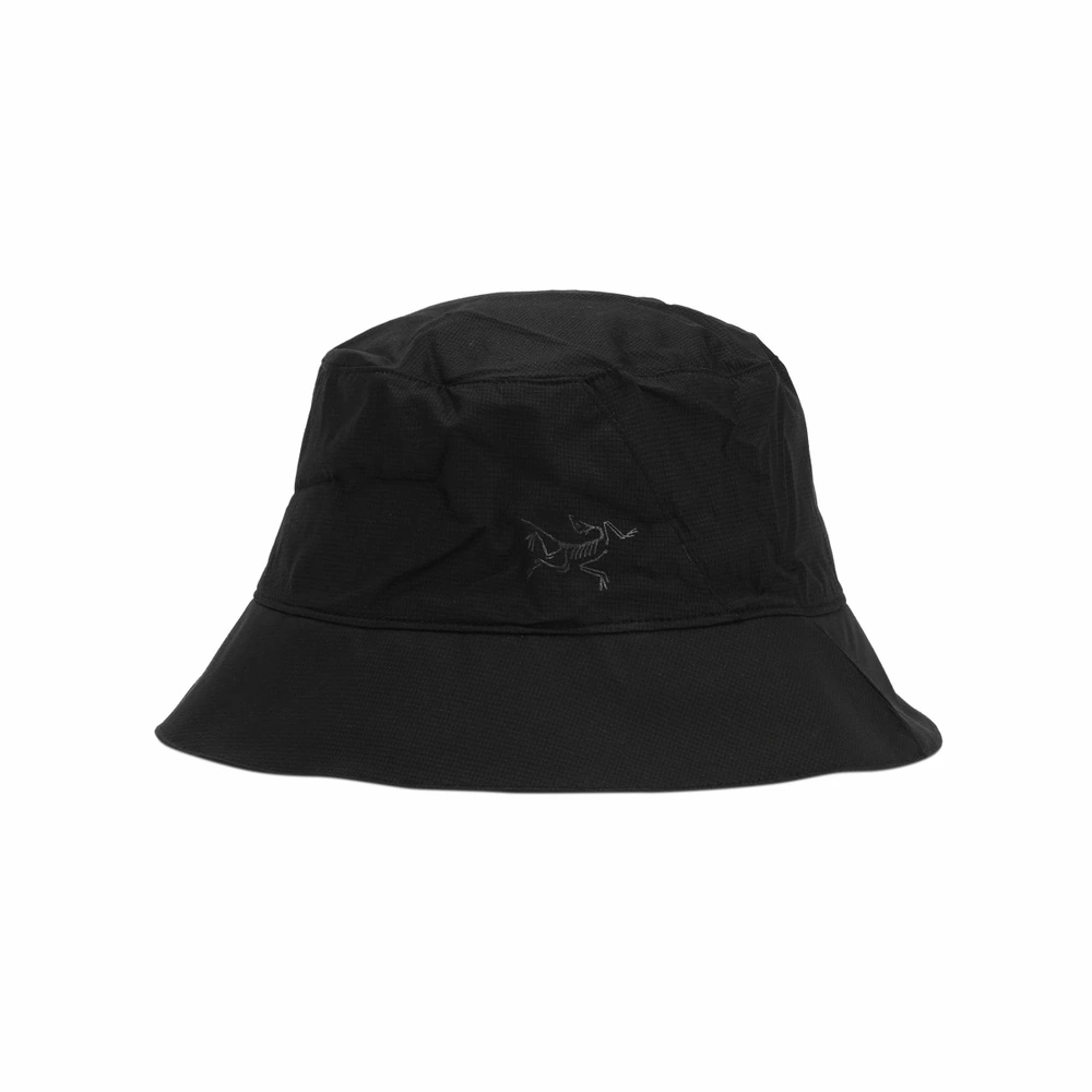 Панама Arcteryx с логотипом птицы Нейлон Унисекс Черная, Цвет: черный, Размер: S/M, Коробка: Базовая упаковка-без коробки | Китай.рф