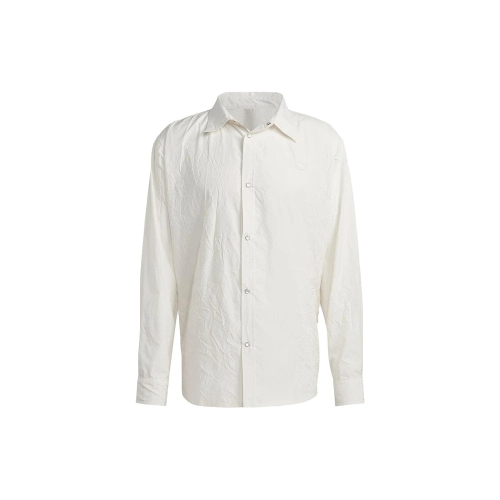 Мужская рубашка Adidas Cloud White Lapel Moderate Shirt IA2437, Цвет: облако белое, Размер: XS | Китай.рф